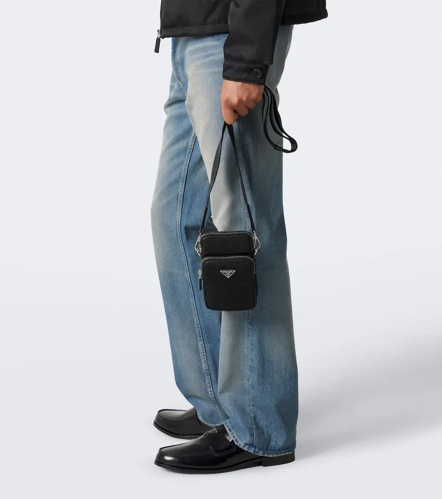 Prada Re-Nylon and Saffiano leather phone pouch | Thumbnail 5