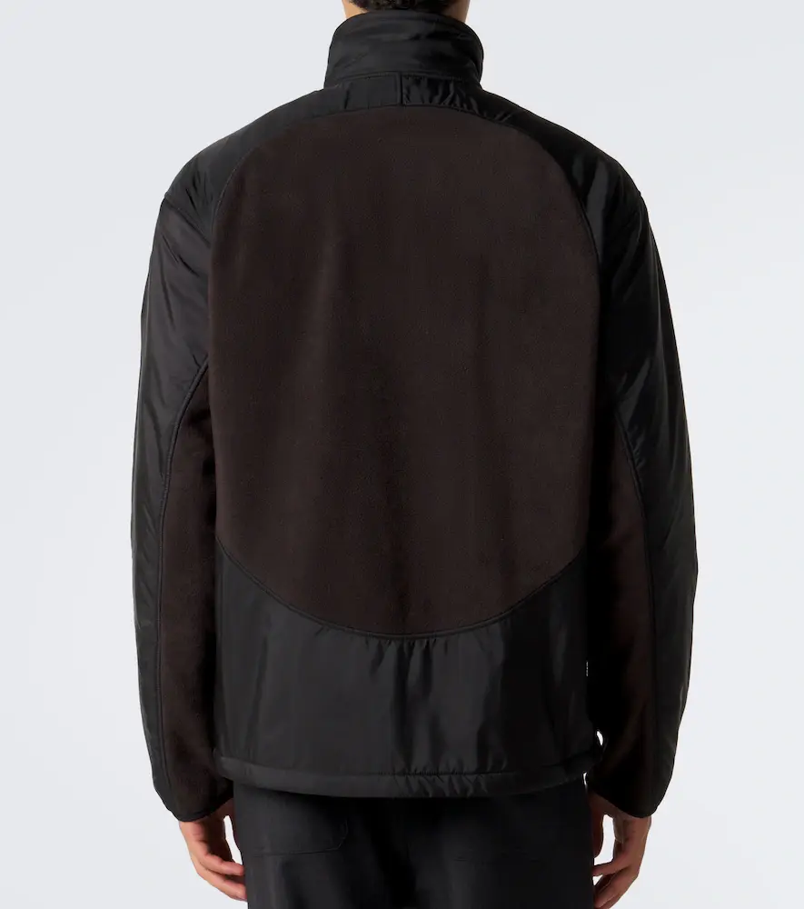 Prada Re-Nylon and fleece track jacket | Thumbnail 3