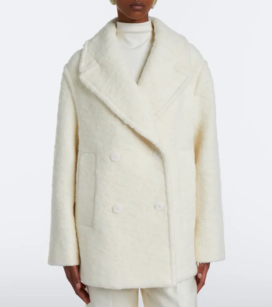 Joseph Eddie wool-blend bouclé coat | Thumbnail 2 Joseph Eddie wool-blend bouclé coat | Thumbnail 2