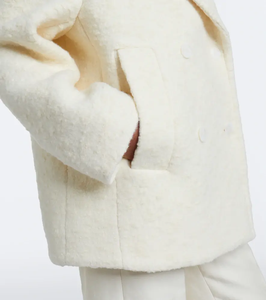 Joseph Eddie wool-blend bouclé coat | Thumbnail 3 Joseph Eddie wool-blend bouclé coat | Thumbnail 3