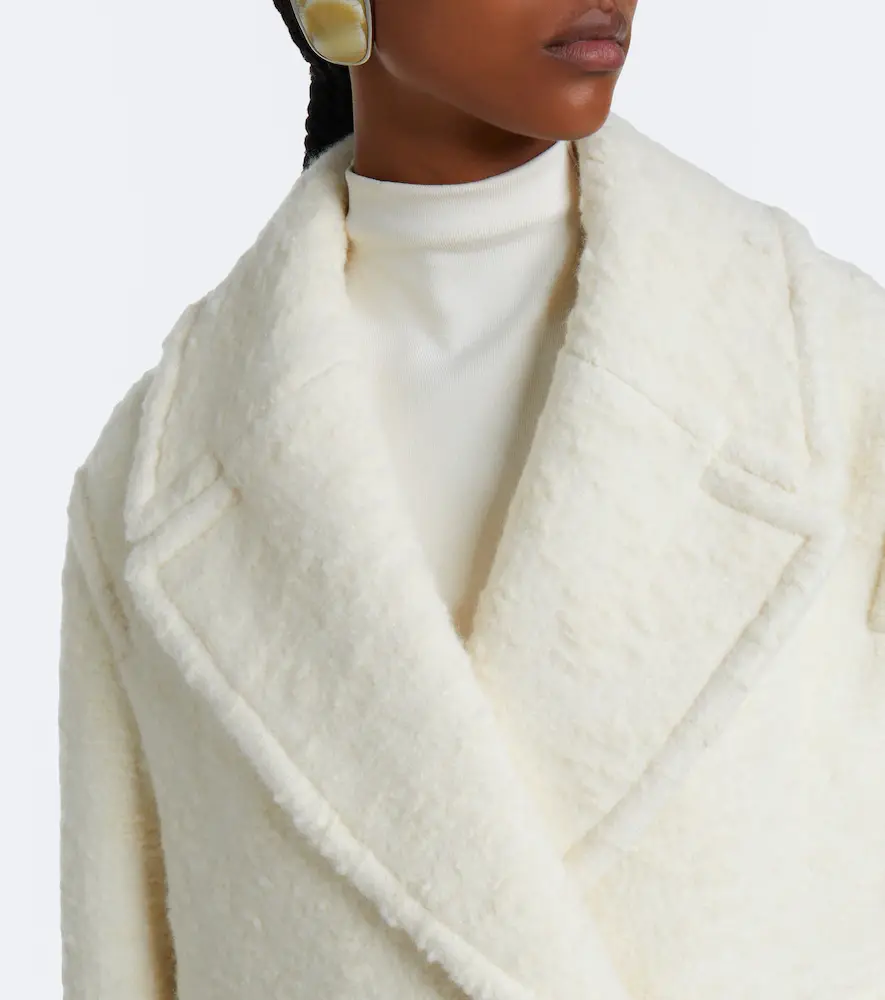 Joseph Eddie wool-blend bouclé coat | Thumbnail 6 Joseph Eddie wool-blend bouclé coat | Thumbnail 6