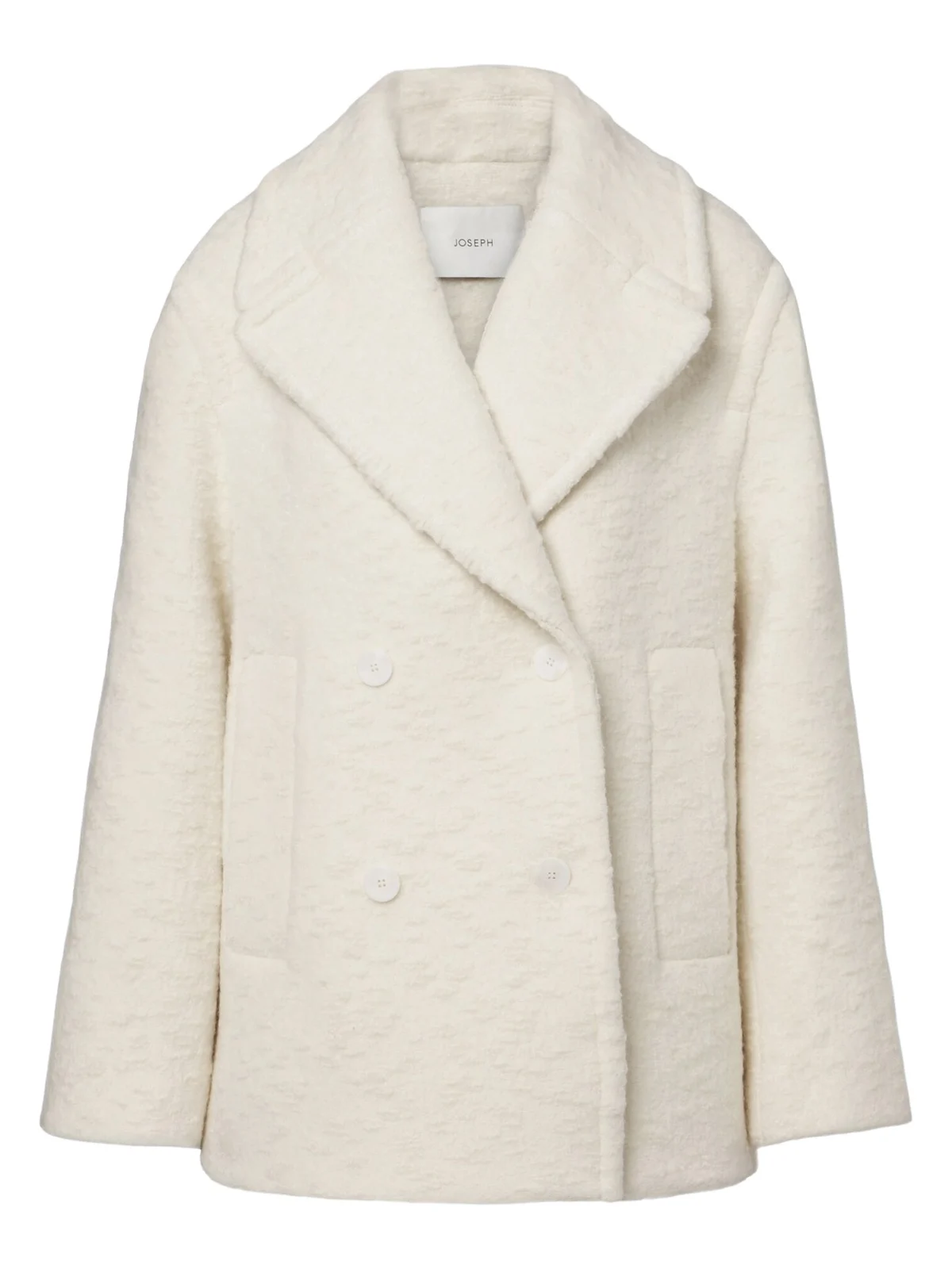 Joseph Eddie wool-blend bouclé coat