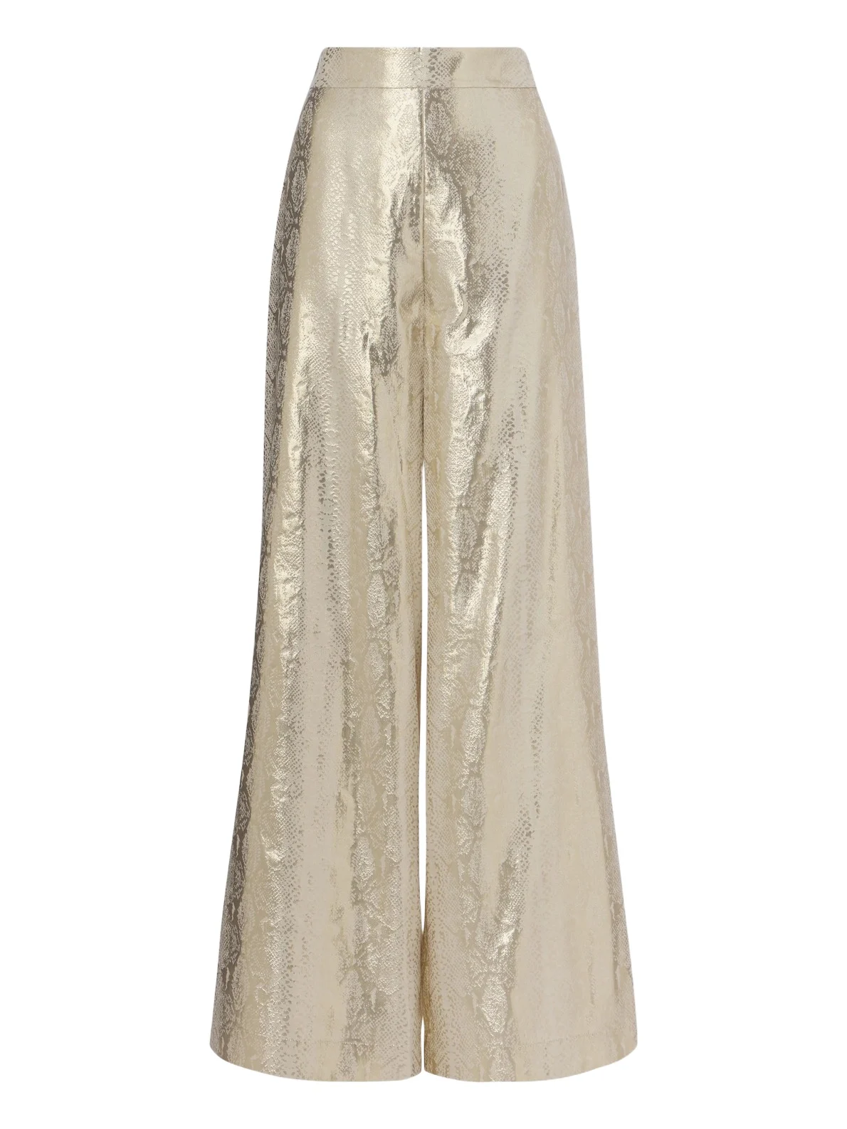 Joseph Selene silk-blend lamé wide-leg pants