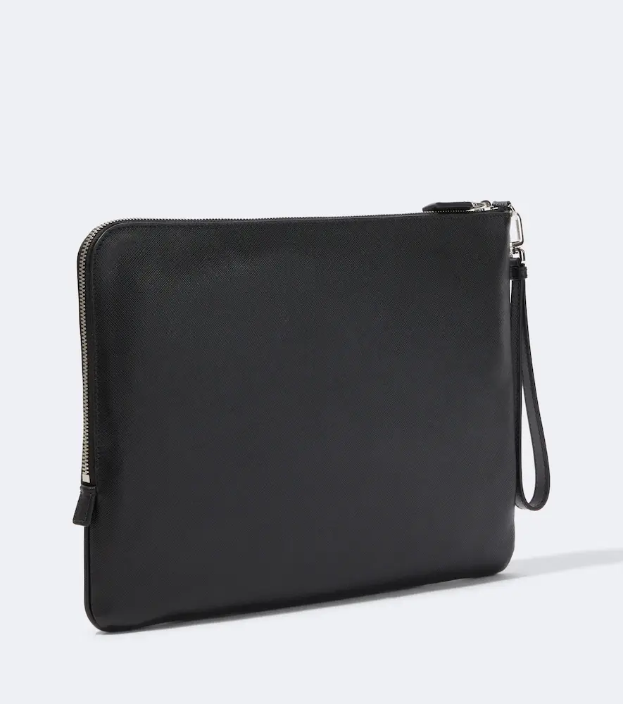Prada Saffiano leather pouch | Thumbnail 4