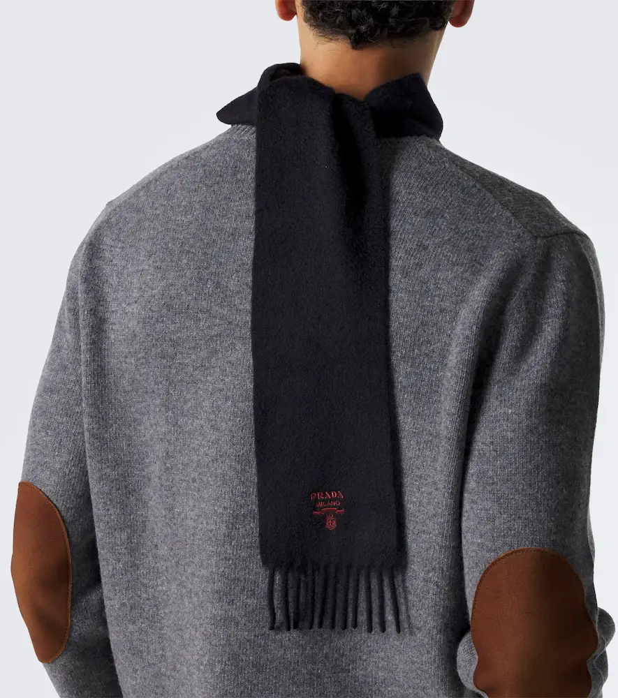Prada Cashmere scarf | Thumbnail 4 Prada Cashmere scarf | Thumbnail 4