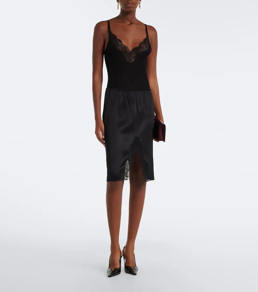 Saint Laurent Cassandre leather slingback pumps | Thumbnail 5 Saint Laurent Cassandre leather slingback pumps | Thumbnail 5