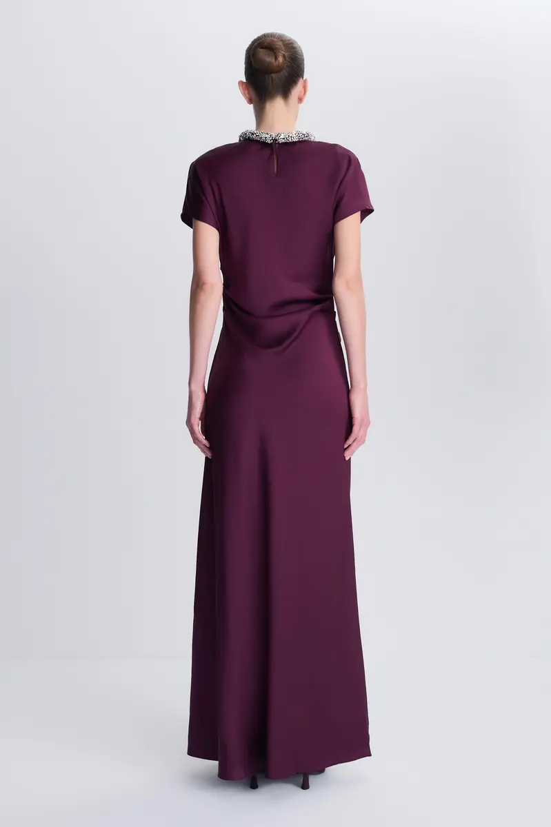 Simkhai Eliza Satin Gown | Thumbnail 5 Simkhai Eliza Satin Gown | Thumbnail 5