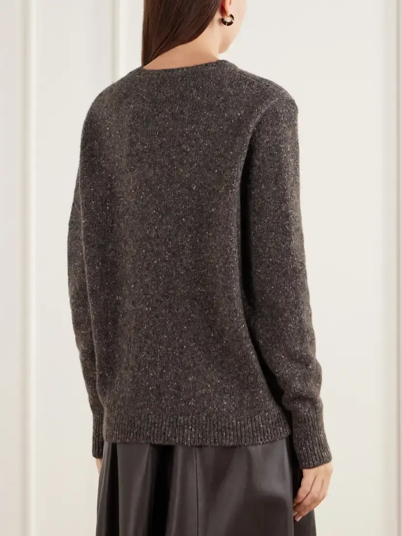 Ralph Lauren Collection Mottled Cashmere Sweater | Thumbnail 4 Ralph Lauren Collection Mottled Cashmere Sweater | Thumbnail 4