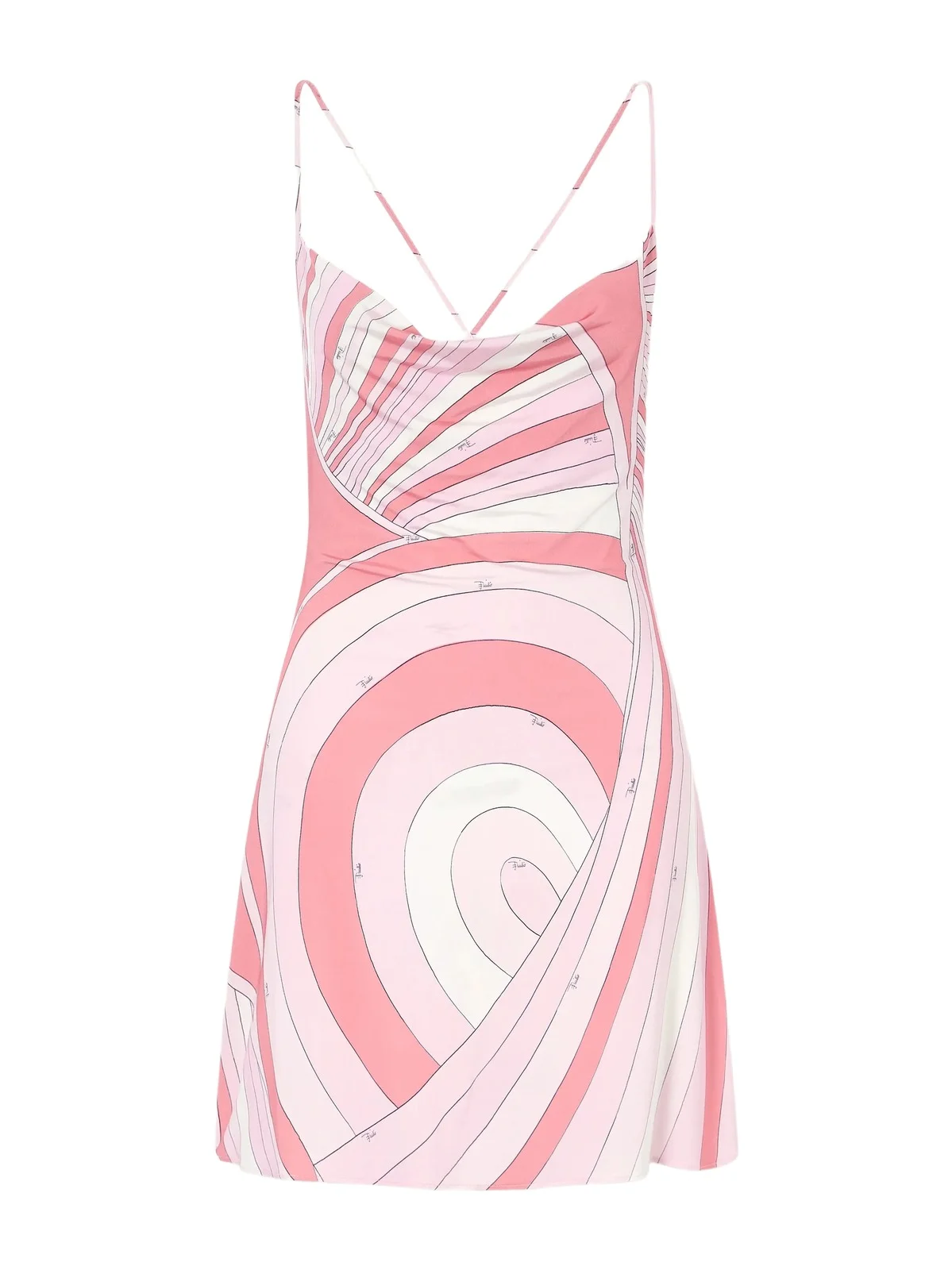 PUCCI Printed Satin Mini Dress