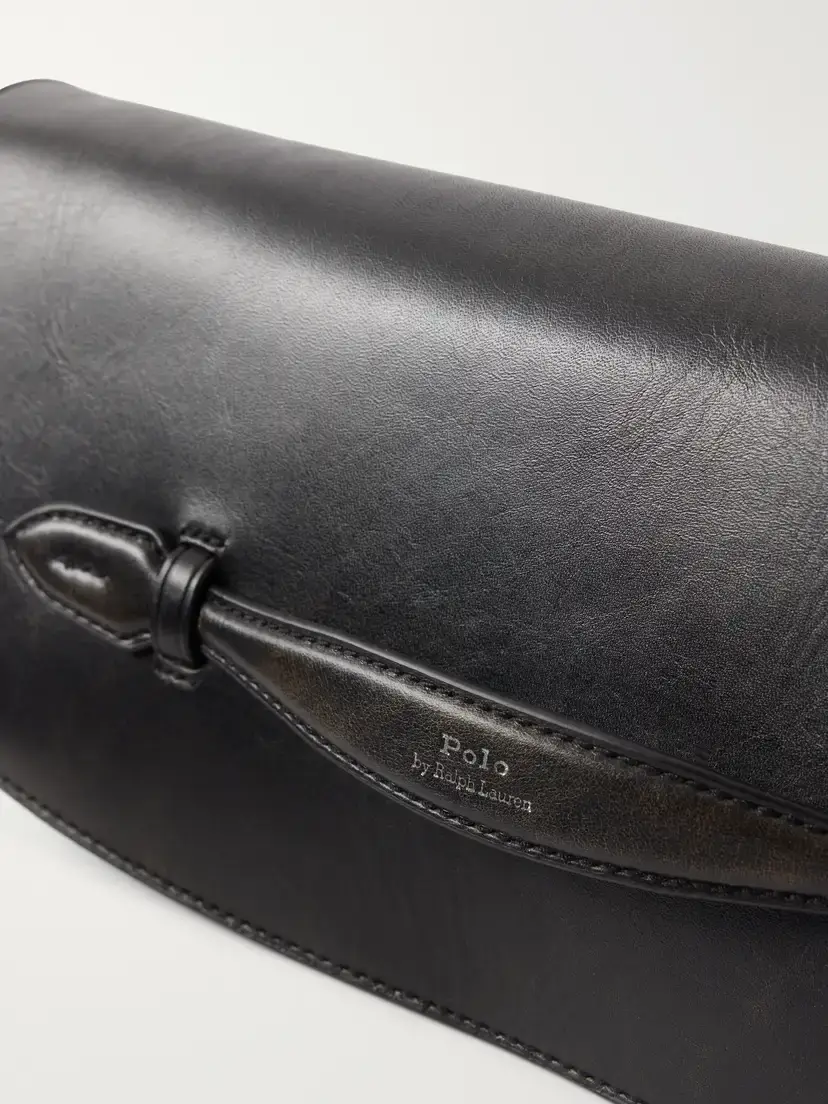 Polo Ralph Lauren Textured-leather Clutch | Thumbnail 5