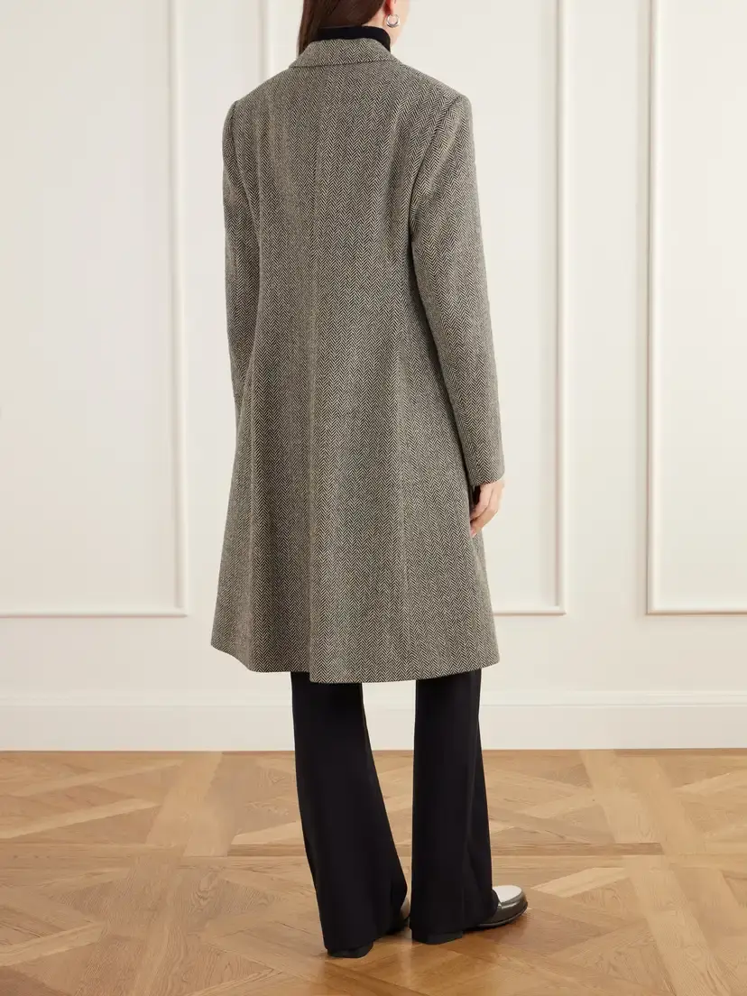 Polo Ralph Lauren Herringbone Wool-blend Twill Coat | Thumbnail 4 Polo Ralph Lauren Herringbone Wool-blend Twill Coat | Thumbnail 4