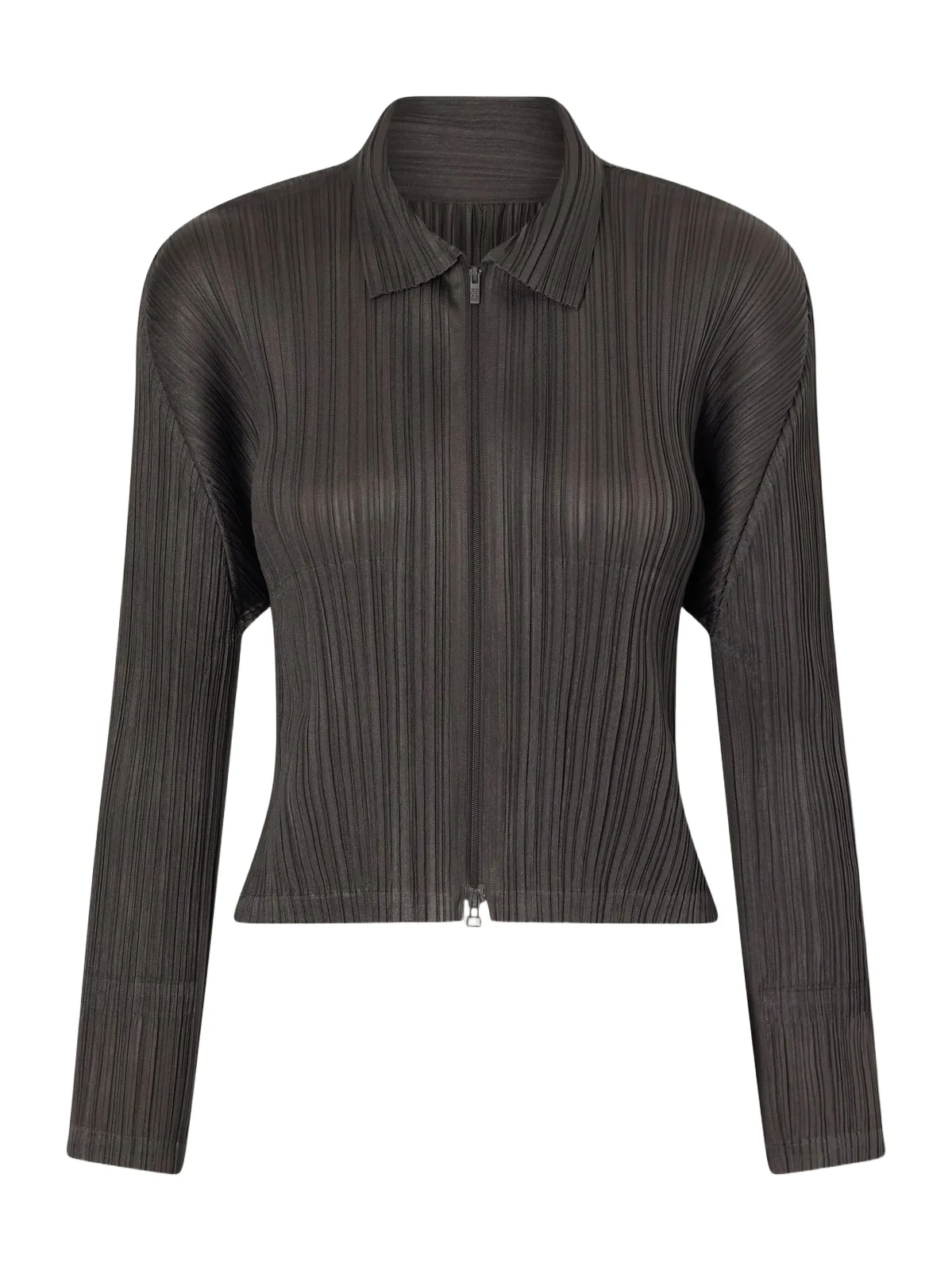 Pleats Please Issey Miyake Plissé Satin Jacket