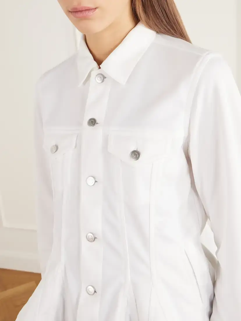 Comme des Garçons Comme des Garçons Peplum Jersey Jacket | Thumbnail 5 Comme des Garçons Comme des Garçons Peplum Jersey Jacket | Thumbnail 5