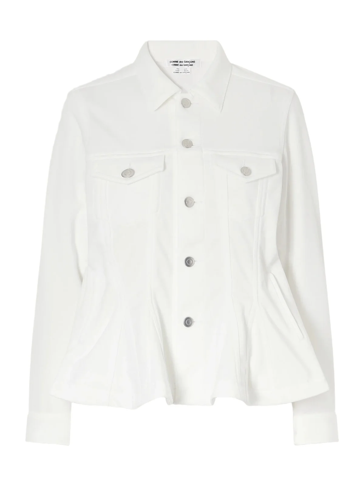 Comme des Garçons Comme des Garçons Peplum Jersey Jacket
