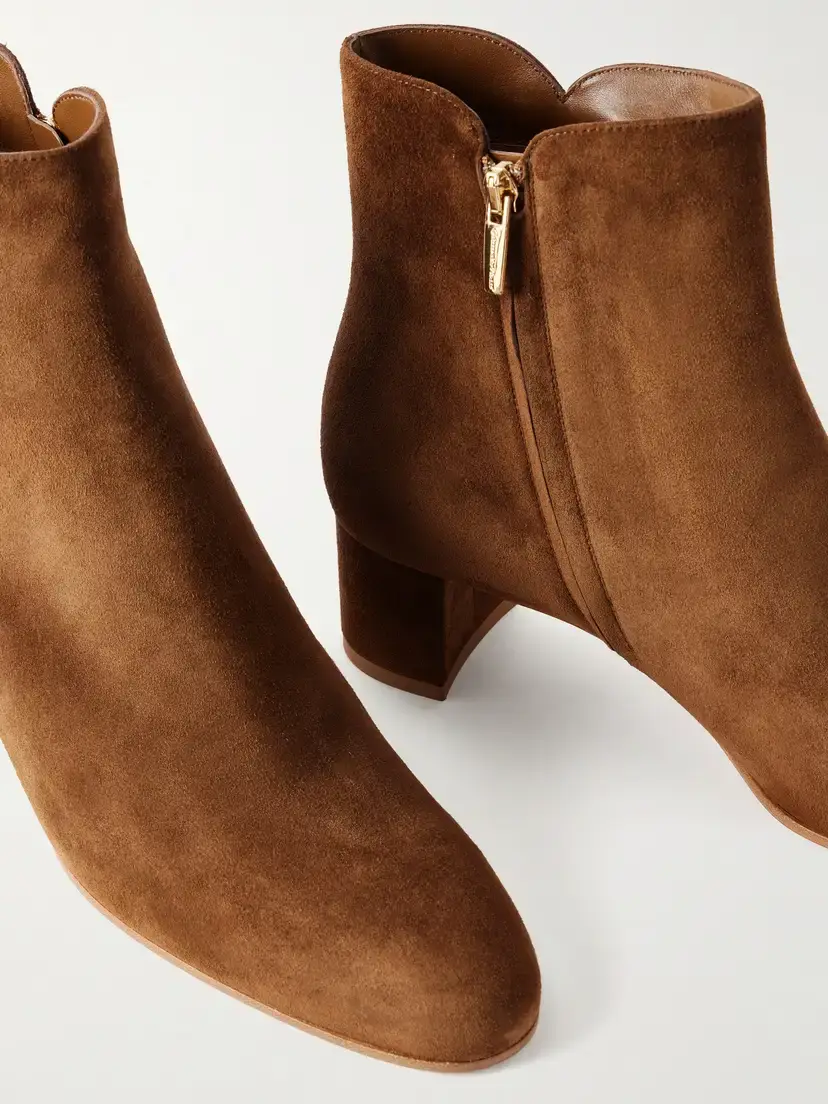 Gianvito Rossi 55 Suede Ankle Boots | Thumbnail 5