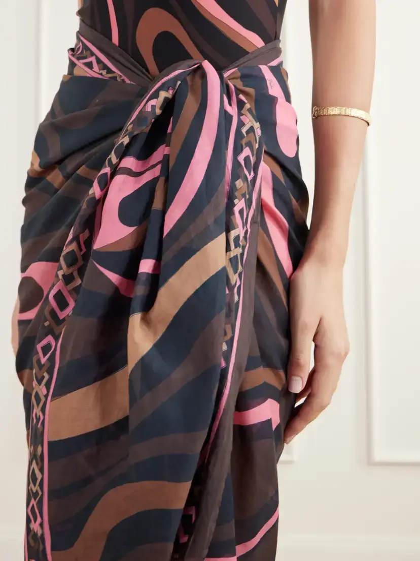 PUCCI Printed Cotton-voile Pareo | Thumbnail 4
