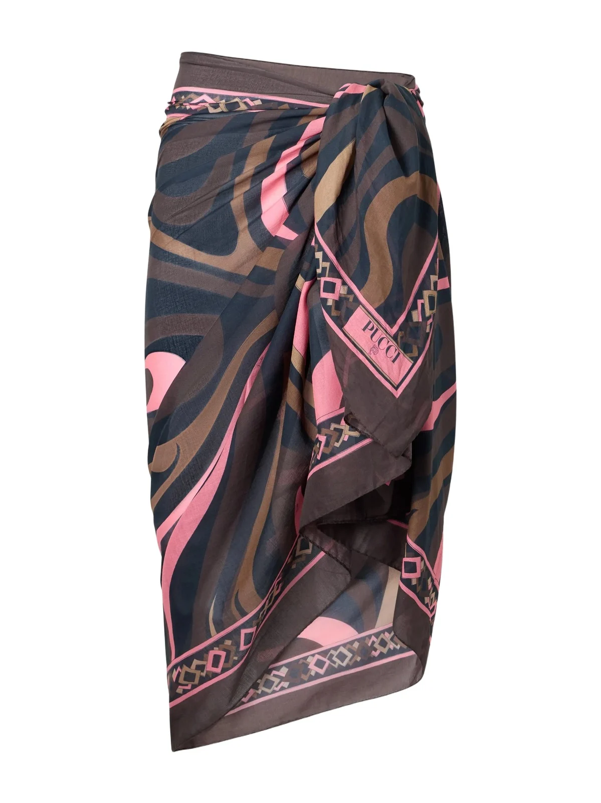 PUCCI Printed Cotton-voile Pareo