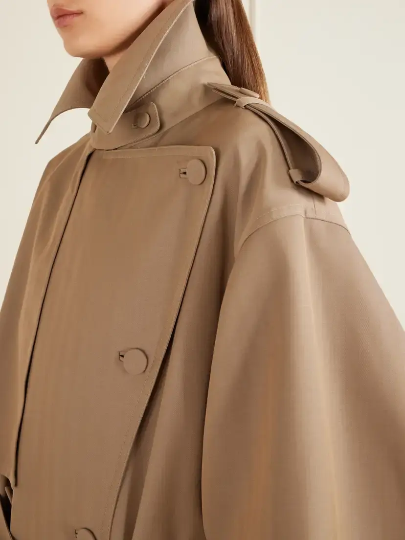 Gabriela Hearst Tellus Double-breasted Virgin Wool Trench Coat | Thumbnail 5 Gabriela Hearst Tellus Double-breasted Virgin Wool Trench Coat | Thumbnail 5