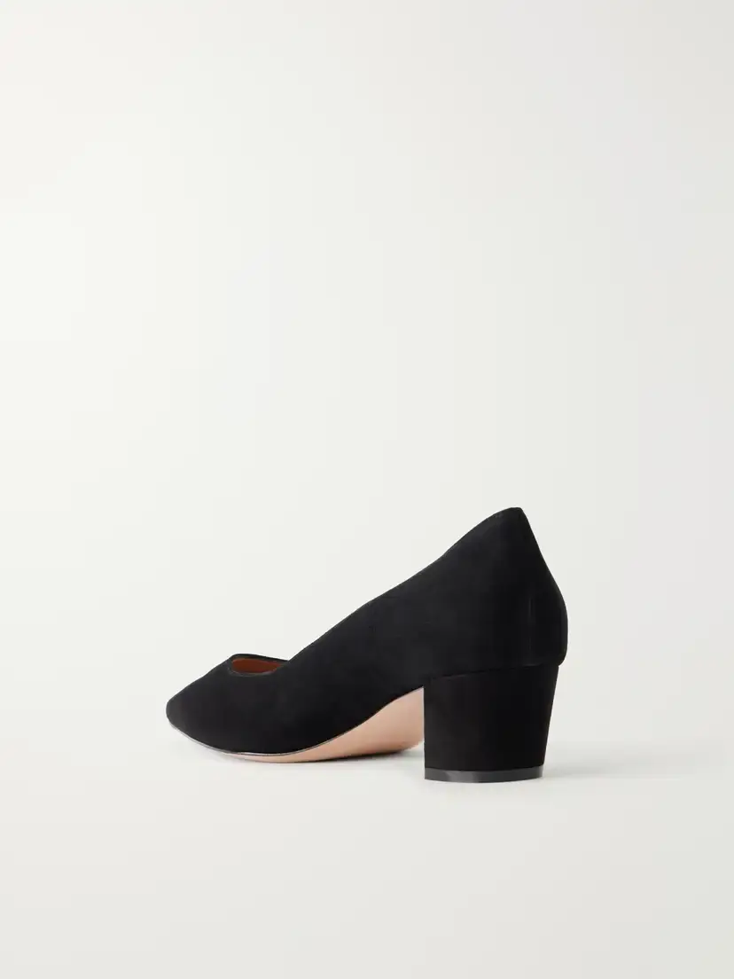 Gianvito Rossi New Piper 45 Suede Pumps | Thumbnail 3