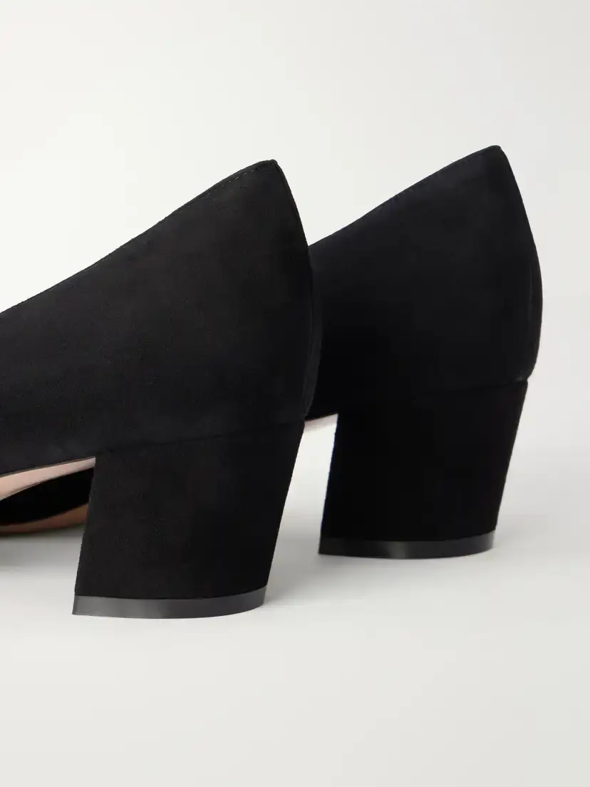 Gianvito Rossi New Piper 45 Suede Pumps | Thumbnail 5