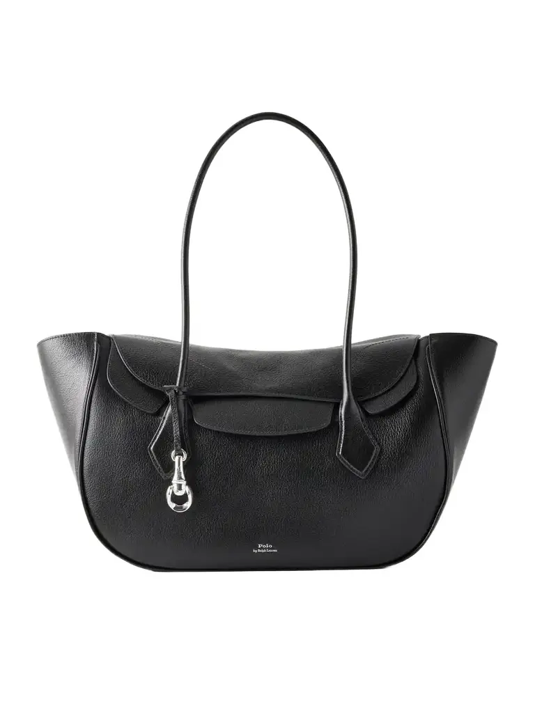Polo Ralph Lauren Blaze Large Full-grain Leather Shoulder Bag