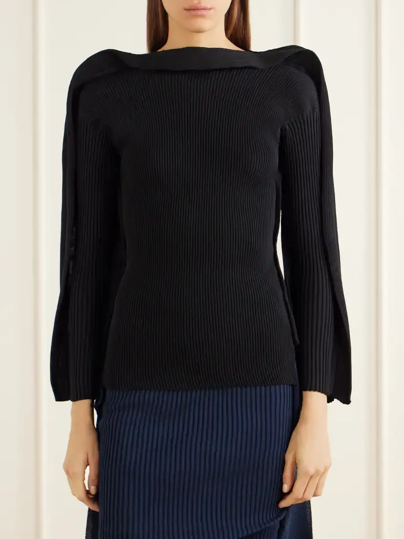 Issey Miyake Prance Stretch Rib-knit Top | Thumbnail 3 Issey Miyake Prance Stretch Rib-knit Top | Thumbnail 3