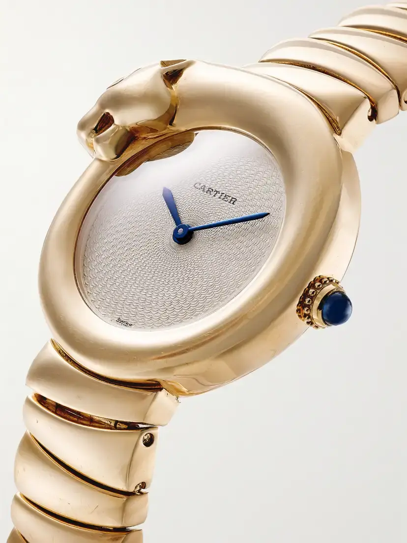 Stephanie Windsor + Cartier Vintage 1990s Panthére Quartz-movement 18-karat Gold Watch, Ref. 1925 (6” Wrist) | Thumbnail 3 Stephanie Windsor + Cartier Vintage 1990s Panthére Quartz-movement 18-karat Gold Watch, Ref. 1925 (6” Wrist) | Thumbnail 3