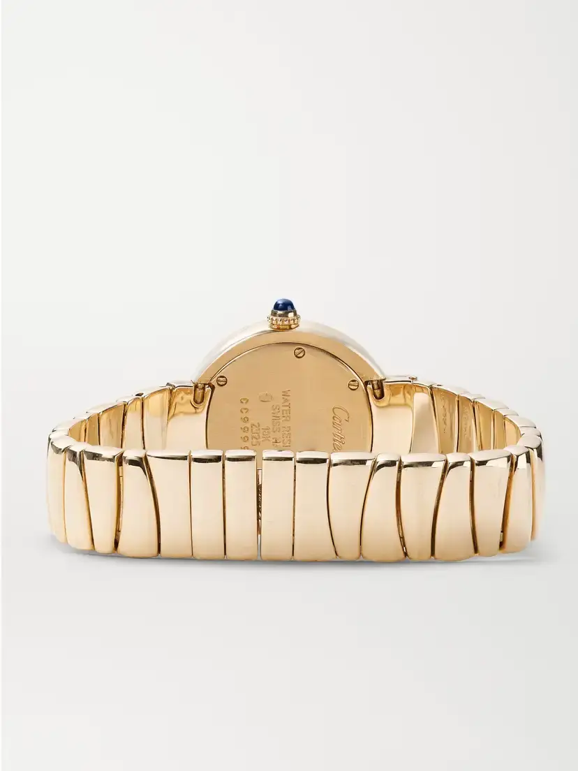 Stephanie Windsor + Cartier Vintage 1990s Panthére Quartz-movement 18-karat Gold Watch, Ref. 1925 (6” Wrist) | Thumbnail 5 Stephanie Windsor + Cartier Vintage 1990s Panthére Quartz-movement 18-karat Gold Watch, Ref. 1925 (6” Wrist) | Thumbnail 5
