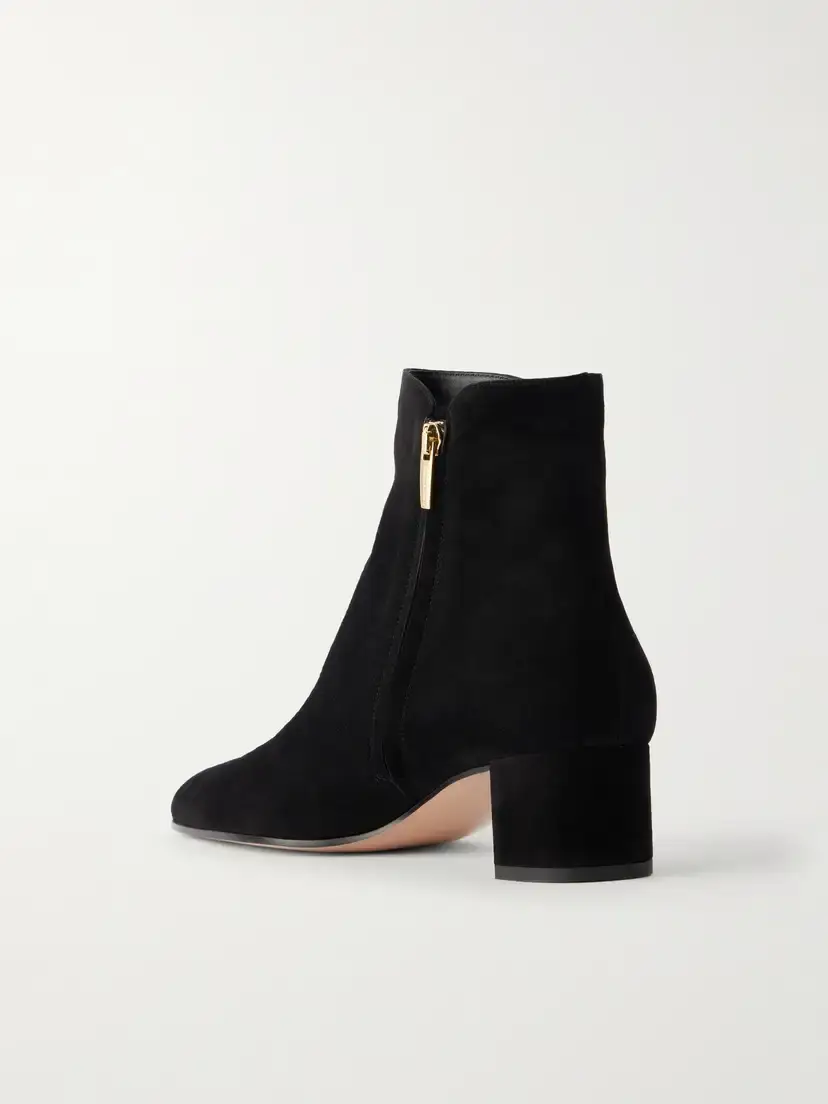 Gianvito Rossi 55 Suede Ankle Boots | Thumbnail 3 Gianvito Rossi 55 Suede Ankle Boots | Thumbnail 3