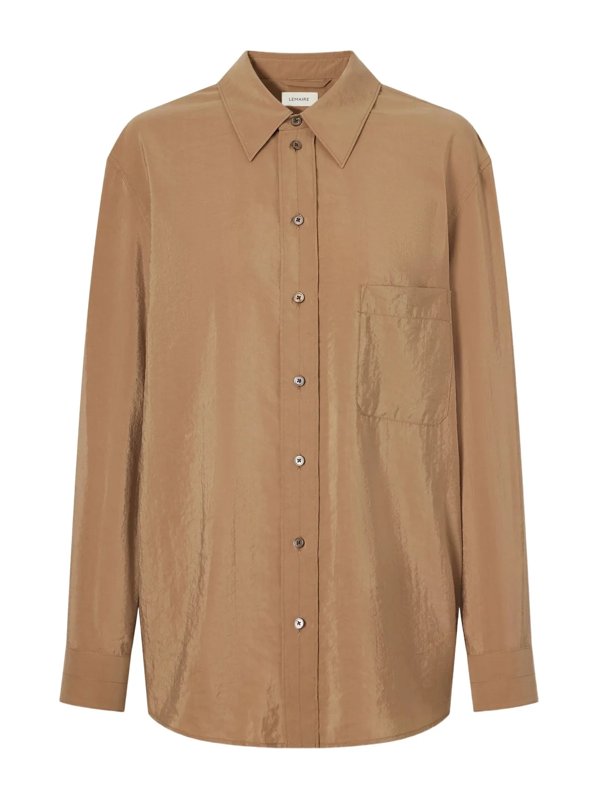 Lemaire Silk-blend Satin Shirt