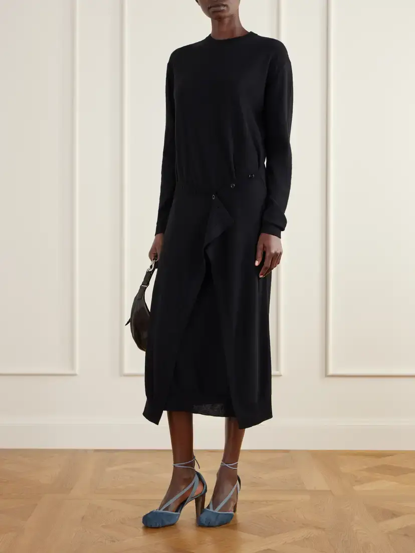 Lemaire Pedille 80 Leather-trimmed Calf-hair Pumps | Thumbnail 4 Lemaire Pedille 80 Leather-trimmed Calf-hair Pumps | Thumbnail 4