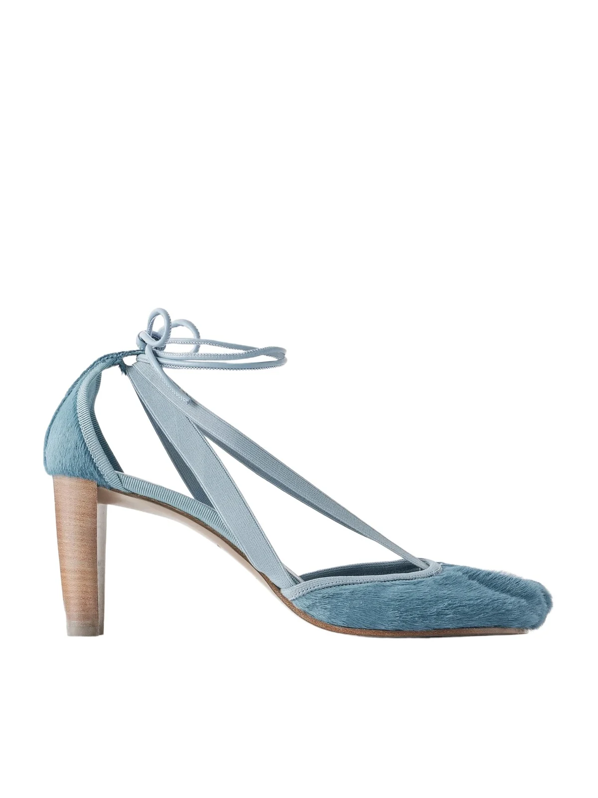 Pedille 80 Leather-trimmed Calf-hair Pumps Pedille 80 Leather-trimmed Calf-hair Pumps