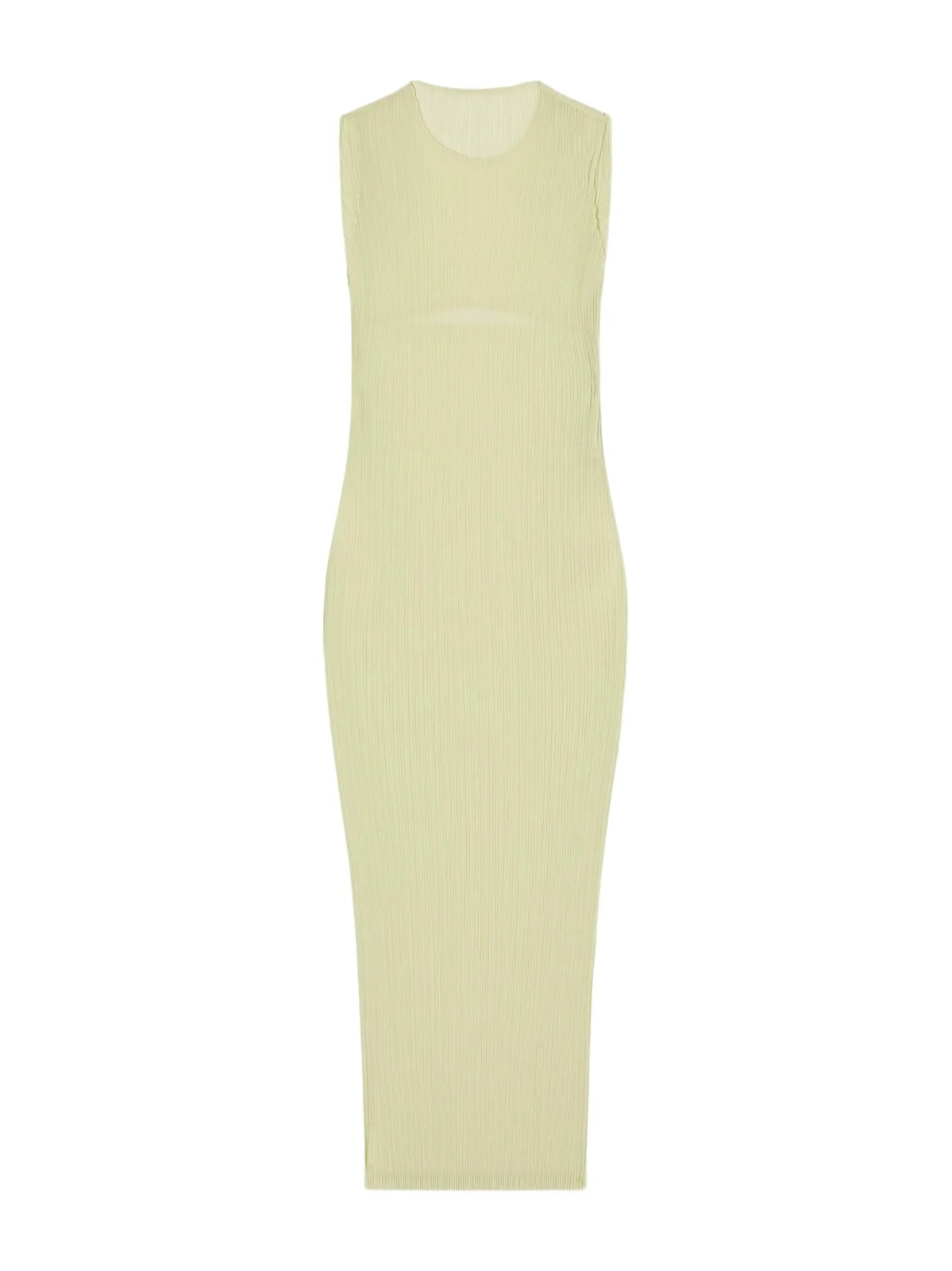 Issey Miyake Plissé-chiffon Midi Dress