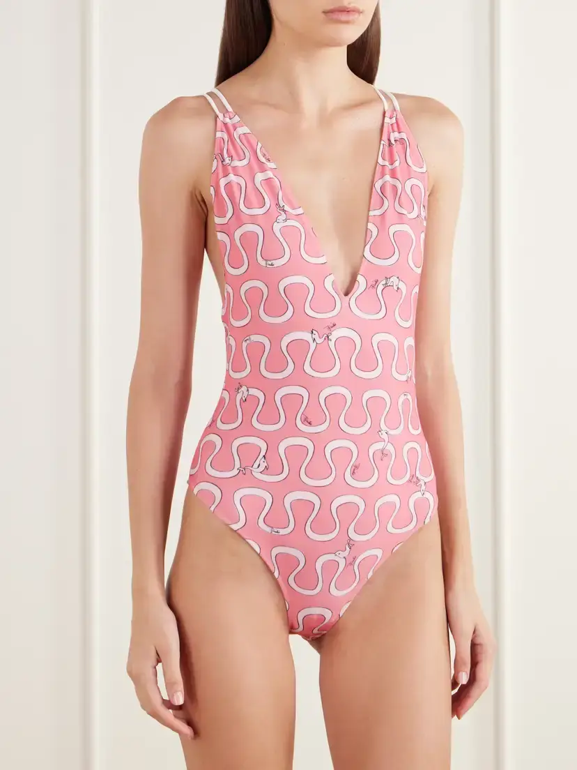 PUCCI Printed Swimsuit | Thumbnail 2 PUCCI Printed Swimsuit | Thumbnail 2