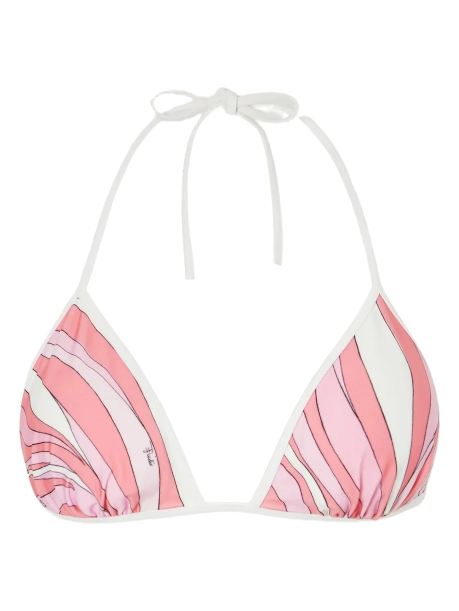 Printed Bikini Top