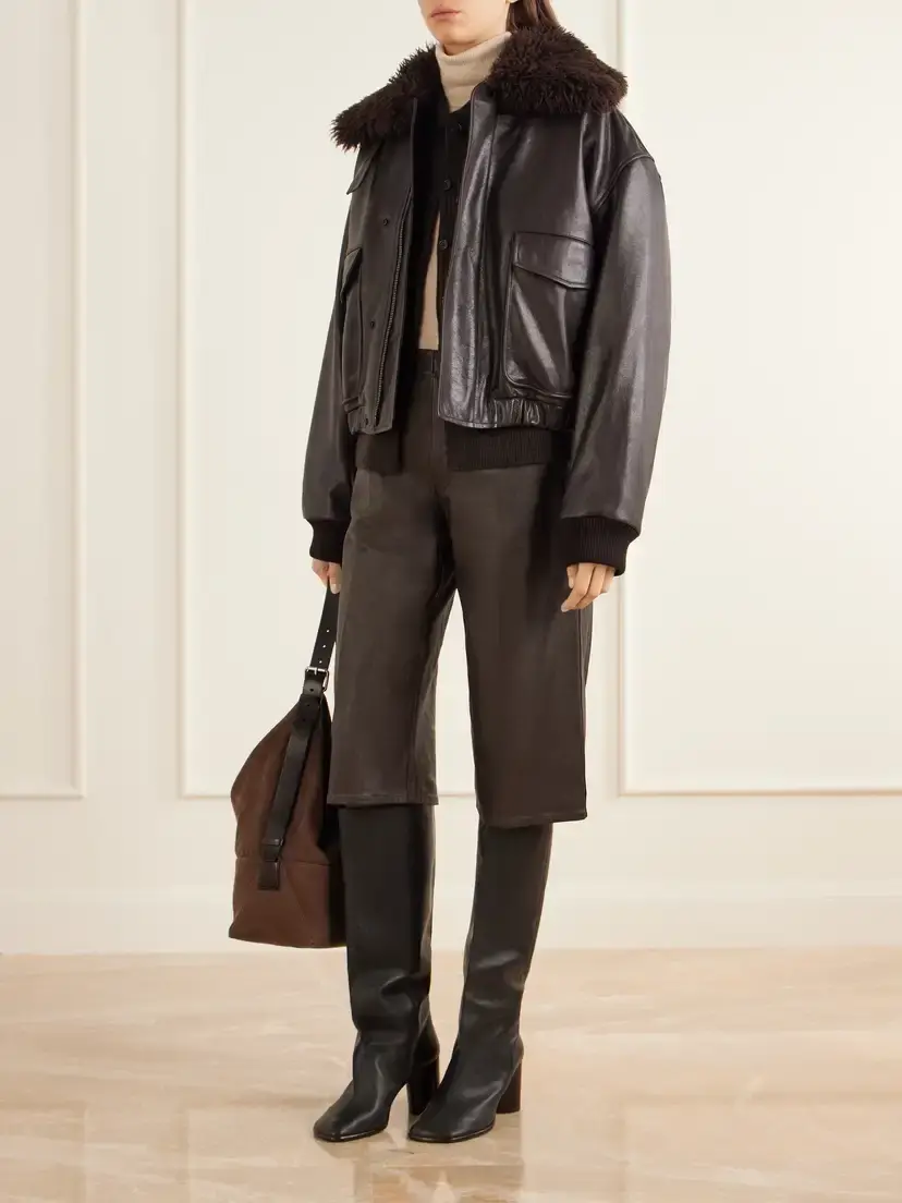 Lemaire Leather Shorts | Thumbnail 2 Lemaire Leather Shorts | Thumbnail 2