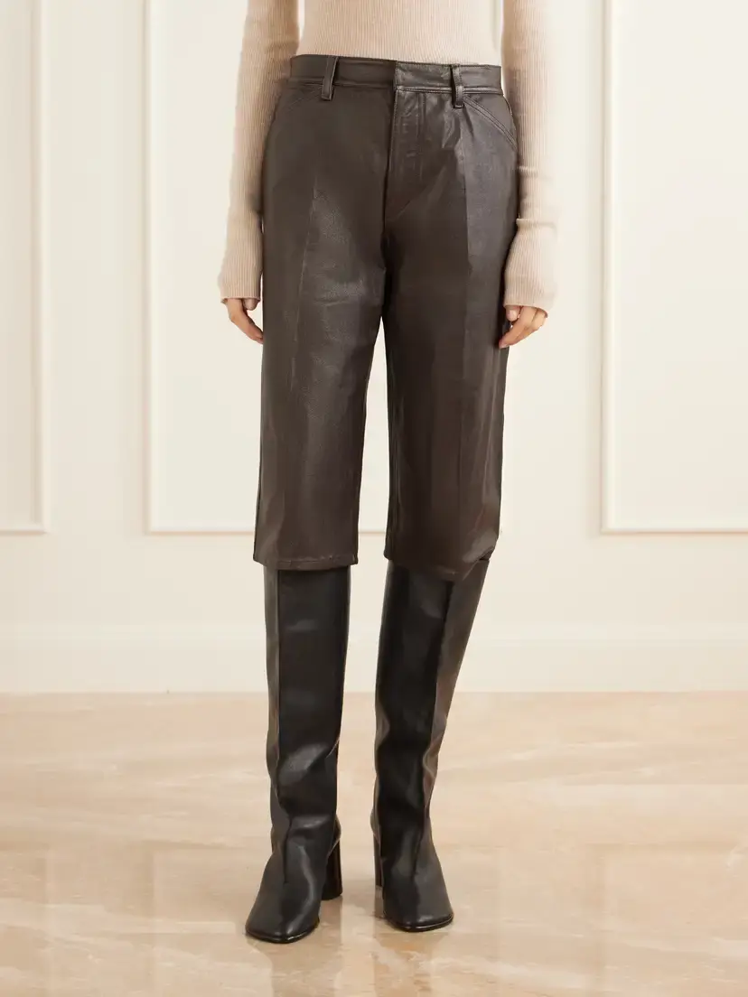 Lemaire Leather Shorts | Thumbnail 3 Lemaire Leather Shorts | Thumbnail 3