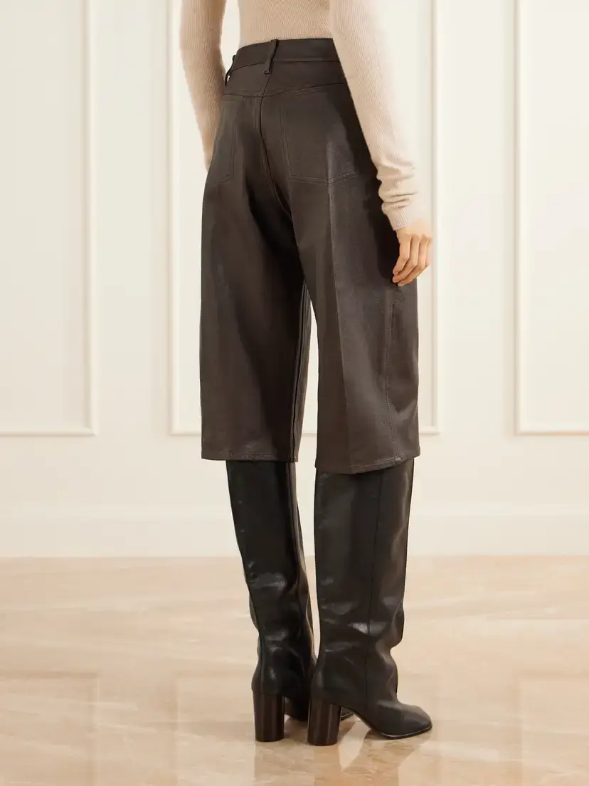 Lemaire Leather Shorts | Thumbnail 4 Lemaire Leather Shorts | Thumbnail 4