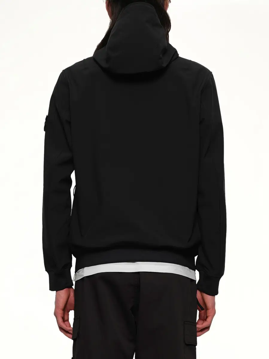 Stone Island Q100004 Soft Shell Hooded Jacket | Thumbnail 5 Stone Island Q100004 Soft Shell Hooded Jacket | Thumbnail 5