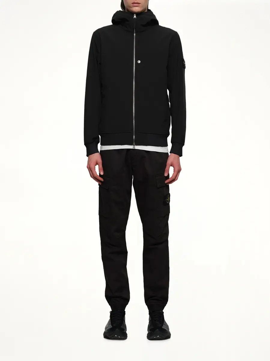 Stone Island Q100004 Soft Shell Hooded Jacket | Thumbnail 7 Stone Island Q100004 Soft Shell Hooded Jacket | Thumbnail 7
