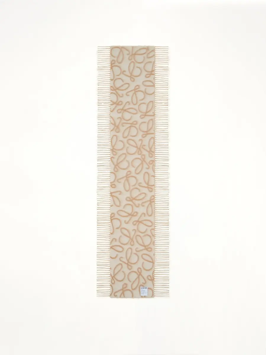 Loewe 27x158 Anagram Alpaca Blend Scarf | Thumbnail 3 Loewe 27x158 Anagram Alpaca Blend Scarf | Thumbnail 3