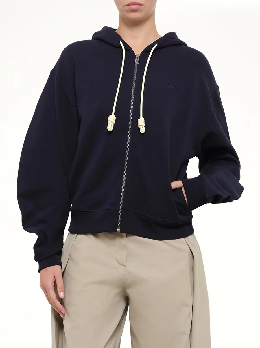 Loewe Flamenco Hoodie in Navy Blue/yellow | Thumbnail 6 Loewe Flamenco Hoodie in Navy Blue/yellow | Thumbnail 6