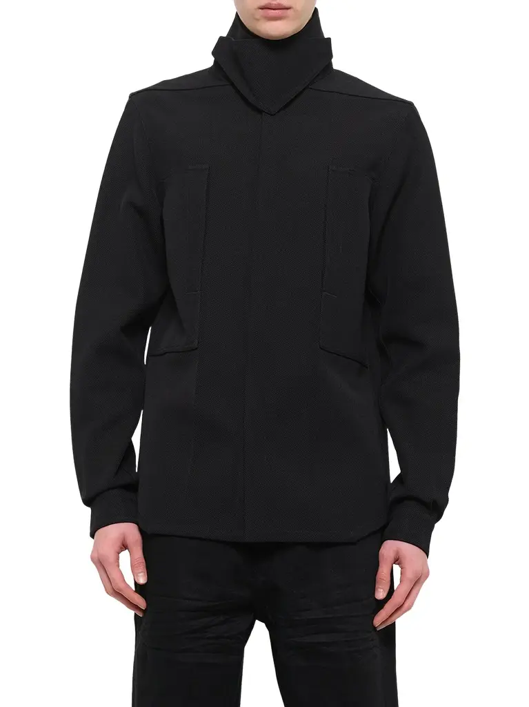 Rick Owens Tower Wool Outershirt