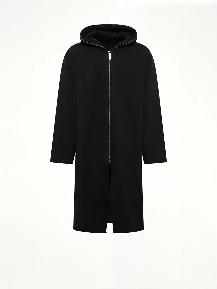 RICK OWENS DRKSHDW Megafelpa Gimp Wide Mac Coat | Thumbnail 2 RICK OWENS DRKSHDW Megafelpa Gimp Wide Mac Coat | Thumbnail 2