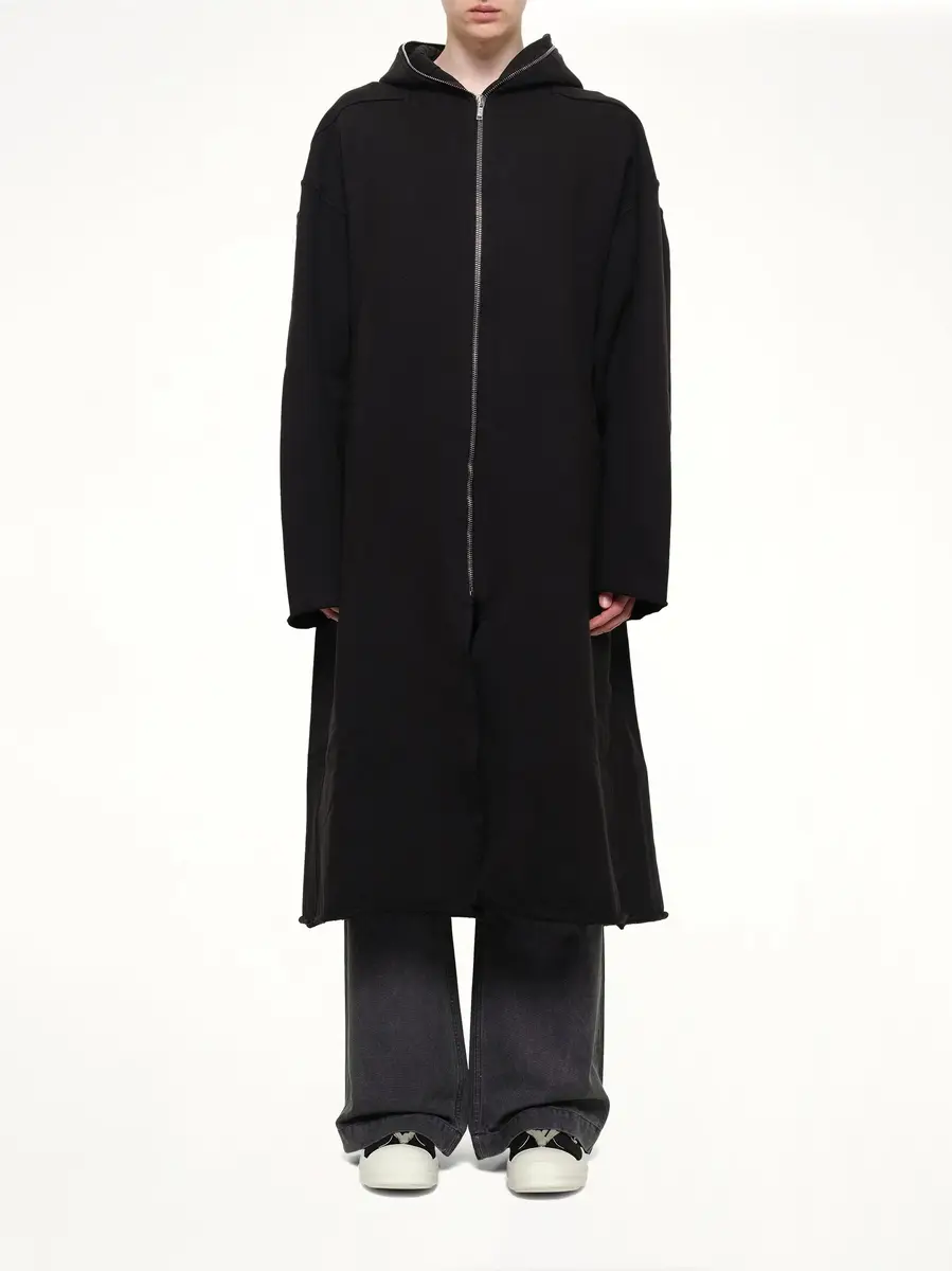 RICK OWENS DRKSHDW Megafelpa Gimp Wide Mac Coat | Thumbnail 7 RICK OWENS DRKSHDW Megafelpa Gimp Wide Mac Coat | Thumbnail 7