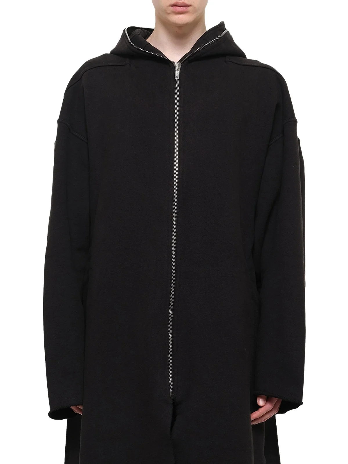 RICK OWENS DRKSHDW Megafelpa Gimp Wide Mac Coat