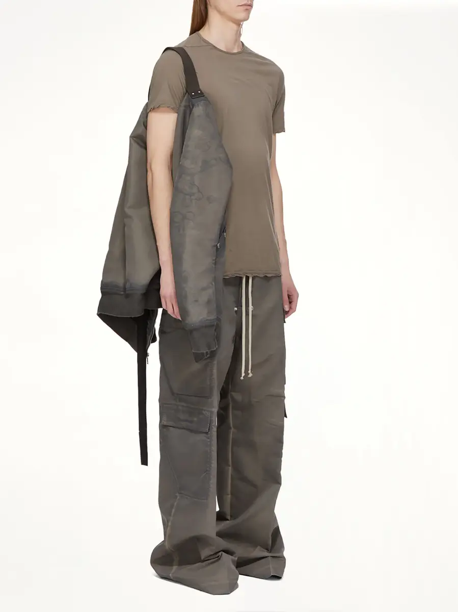 RICK OWENS DRKSHDW Nylon Classic Flight Jacket in Dark Dust | Thumbnail 9 RICK OWENS DRKSHDW Nylon Classic Flight Jacket in Dark Dust | Thumbnail 9