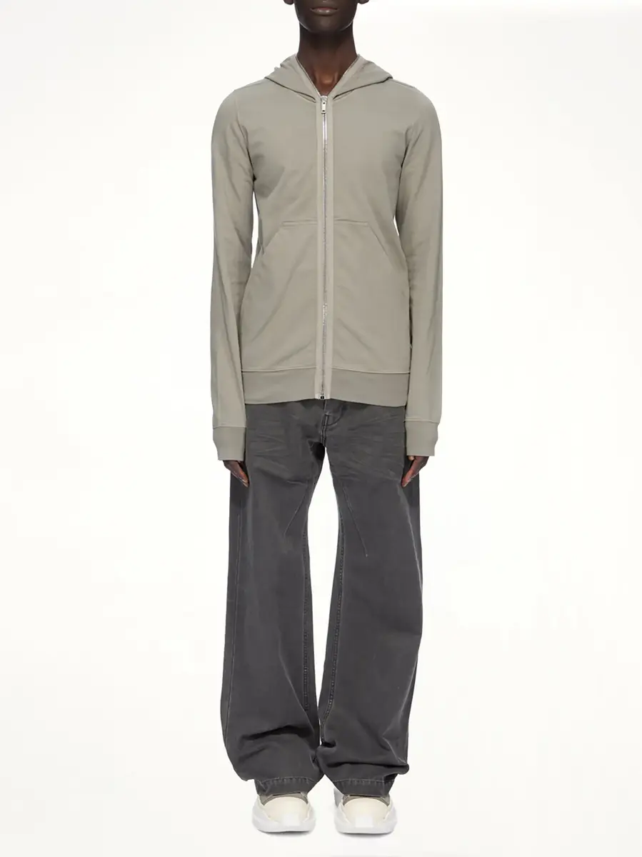 RICK OWENS DRKSHDW Cotton Canvas Geth Jeans in Gravel | Thumbnail 7 RICK OWENS DRKSHDW Cotton Canvas Geth Jeans in Gravel | Thumbnail 7