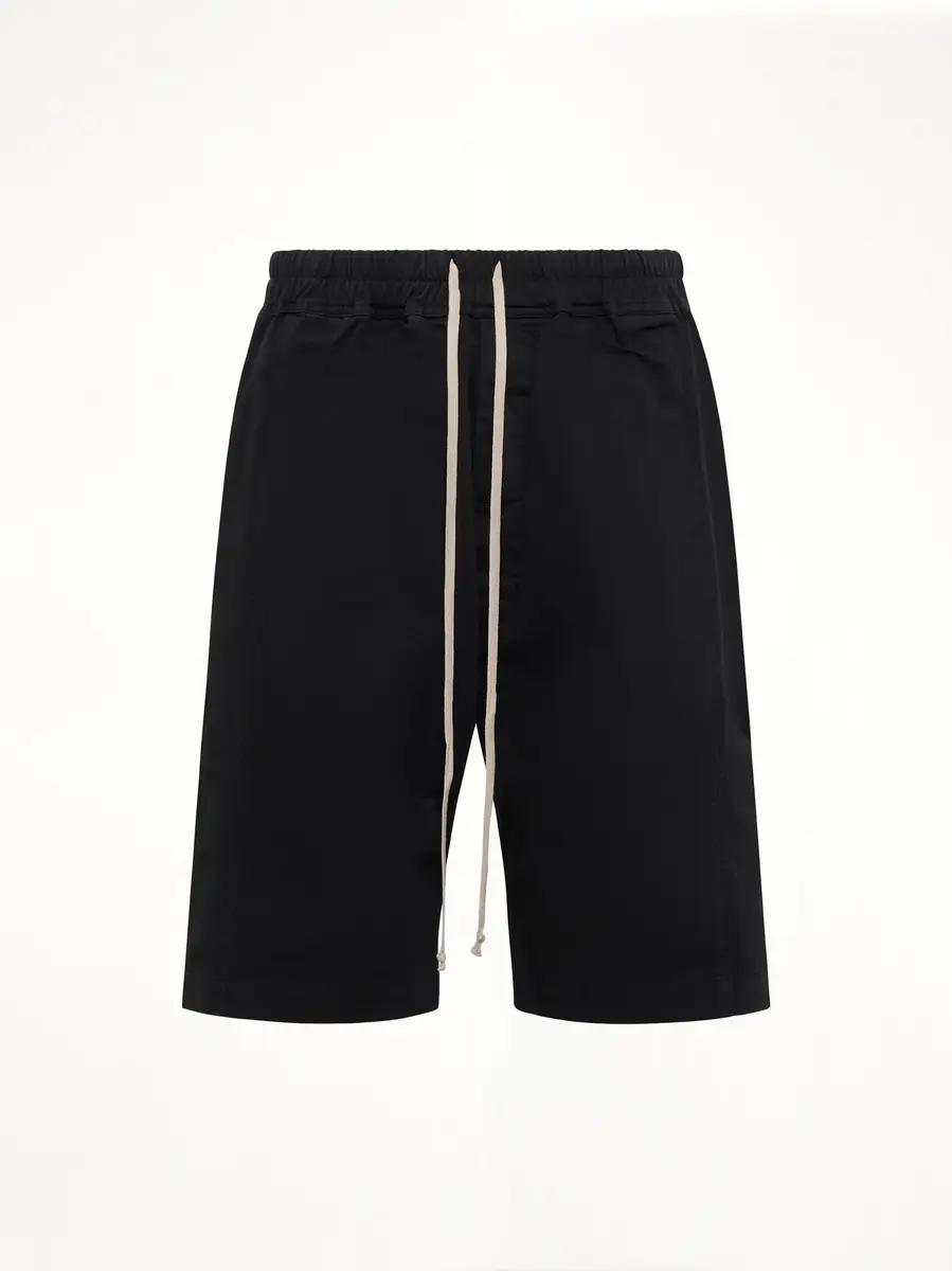 RICK OWENS DRKSHDW Cotton Twill Pusher Shorts | Thumbnail 2