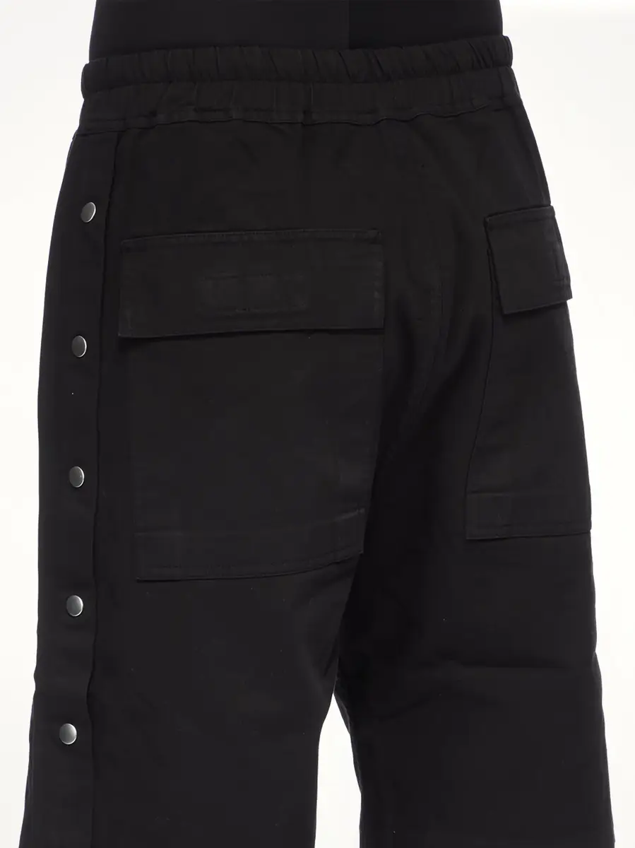 RICK OWENS DRKSHDW Cotton Twill Pusher Shorts | Thumbnail 5